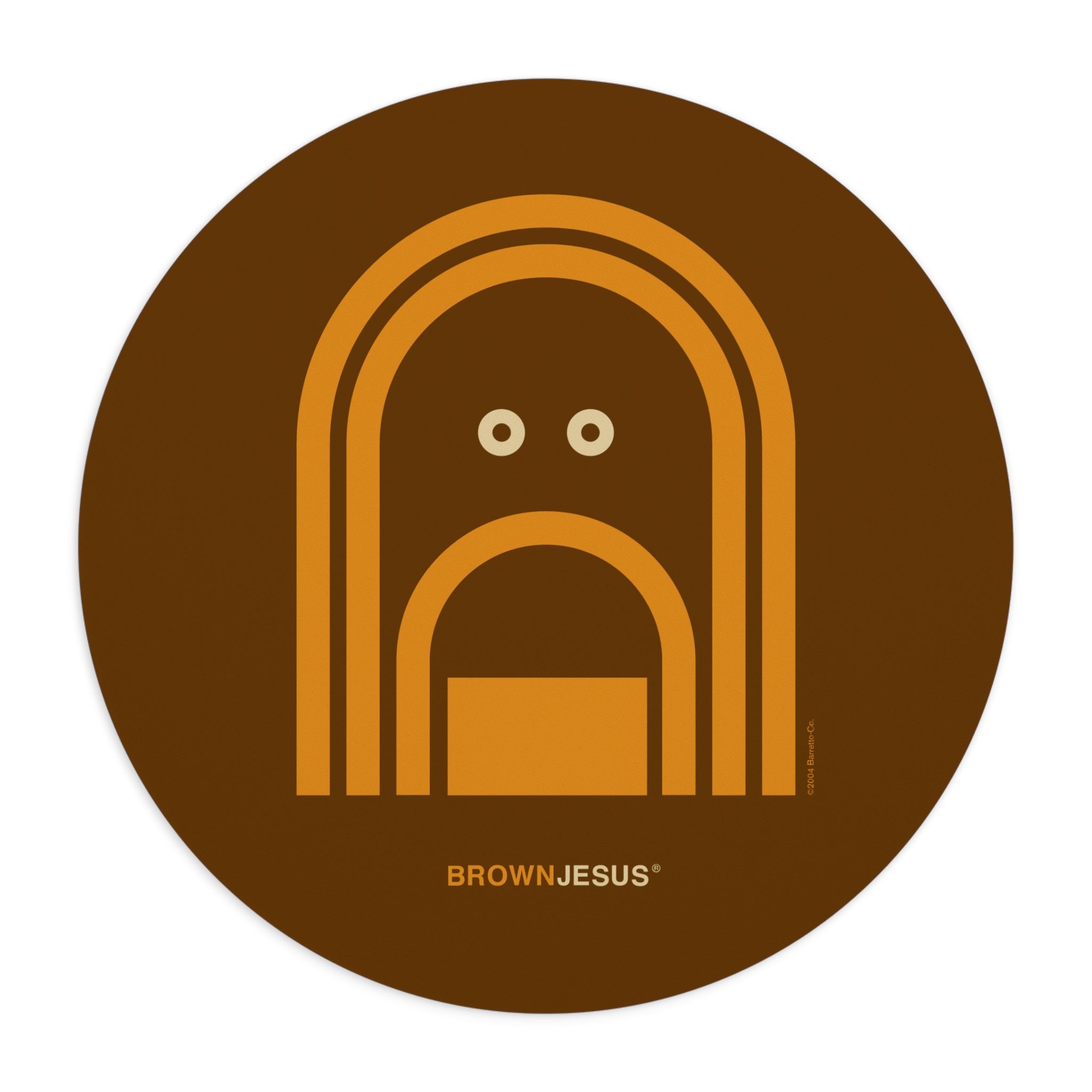 BrownJesus Mouse Pad