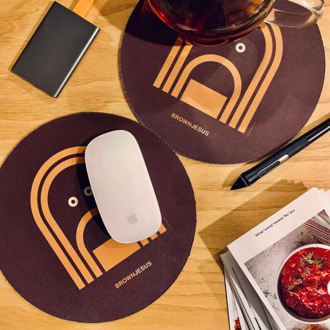 BrownJesus Mouse Pad