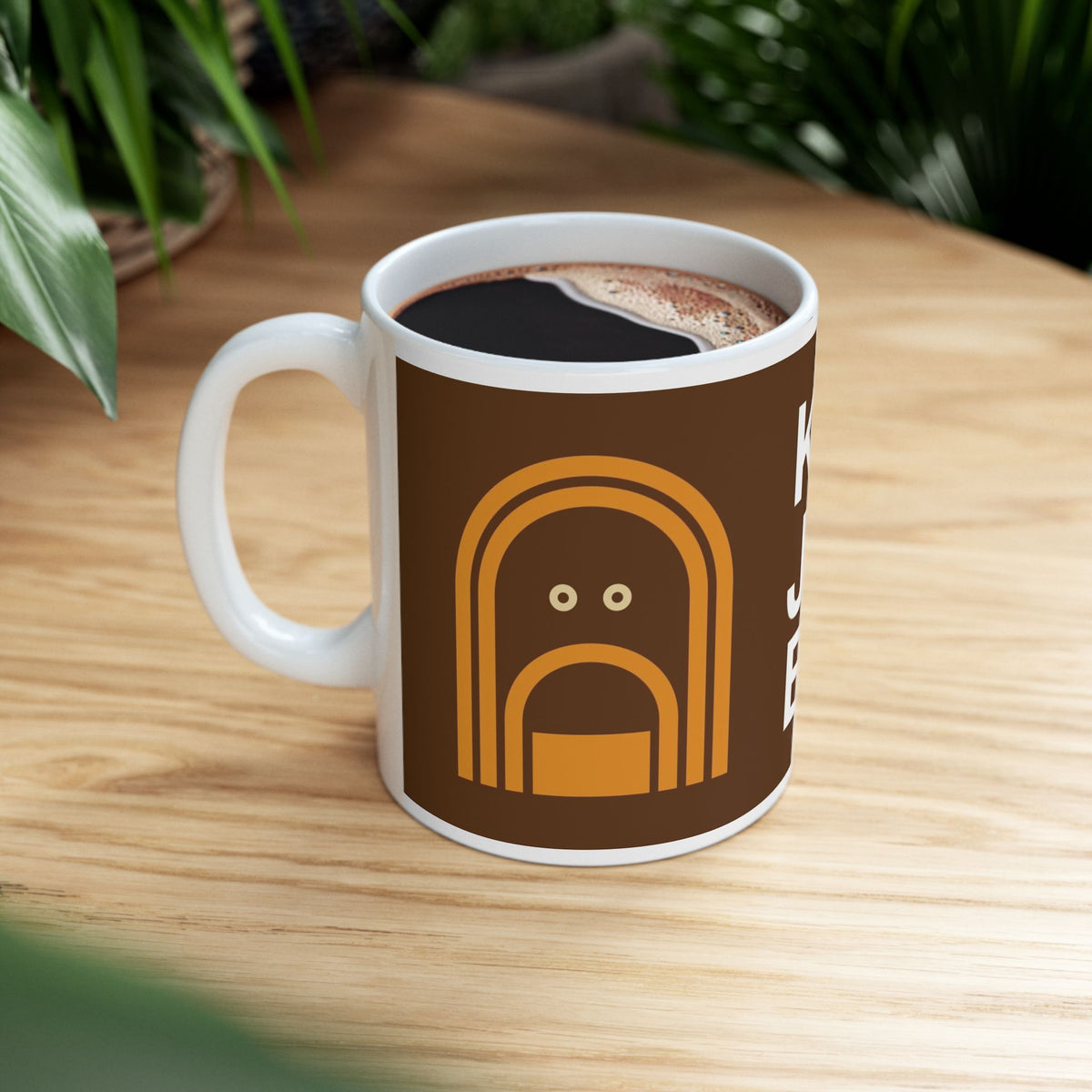 BrownJesus Ceramic Coffee Mug