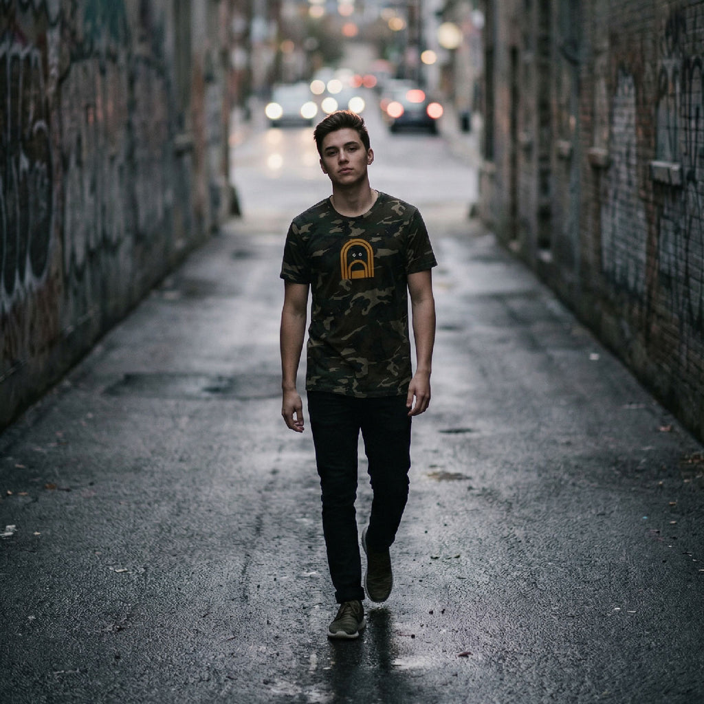 BrownJesus Camo Tee