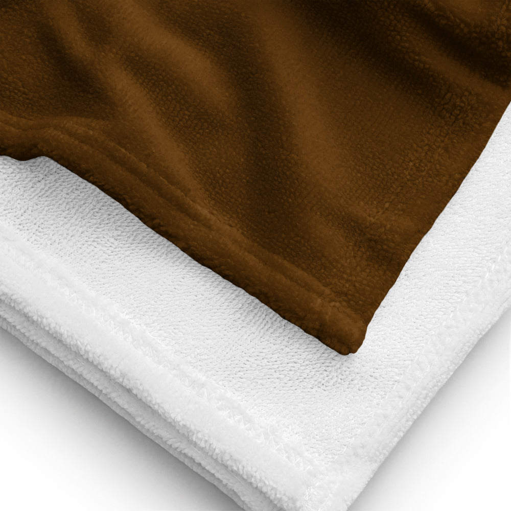 BrownJesus Beach Towel
